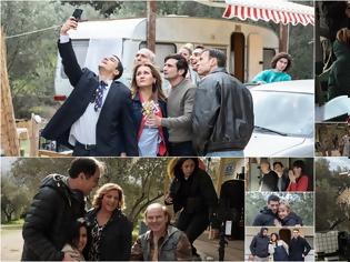 Φωτογραφία για «Κάμπινγκ»: Οι πρώτες εικόνες από τα παρασκήνια της νέας σειράς του MEGA