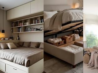 Φωτογραφία για Η λειτουργικότητα του κρεβατιού με αποθηκευτικό χώρο