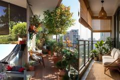 Πώς να δημιουργήσετε σκιά σε μπαλκόνι χωρίς τέντα