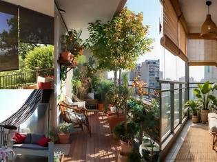 Φωτογραφία για Πώς να δημιουργήσετε σκιά σε μπαλκόνι χωρίς τέντα