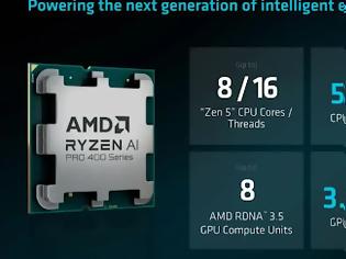 Φωτογραφία για AMD Ryzen AI 400: Ο NPU και το RDNA 3.5 ΕΝΣΩΜΑΤΩΝΟΝΤΑΙ ΟΡΙΣΤΙΚΑ ΣΤΟ ΝΕΟ desktop AM5