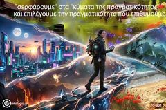 “σερφάρουμε” στα “κύματα της πραγματικότητας” και επιλέγουμε την πραγματικότητα που επιθυμούμε!