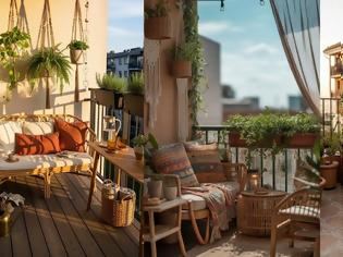 Φωτογραφία για Οικονομικές λύσεις για ανανέωση μπαλκονιού χωρίς ανακαίνιση