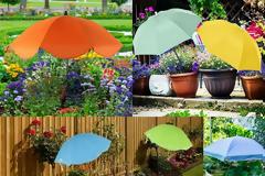 Ομπρέλα για φυτά: βοηθάει πραγματικά στην προστασία από τον ήλιο;