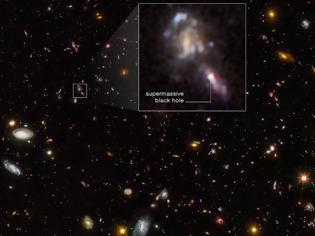 Φωτογραφία για Το νεαρό Σύμπαν περιείχε περισσότερες μαύρες τρύπες απ’ όσες νομίζαμε