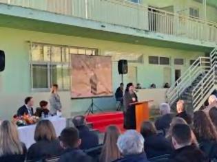 Φωτογραφία για Τελετή προσθήκης της προσωνυμίας  «Αρχιμανδρίτης Απόστολος Φαφούτης» στο 6ο ΓΕΛ Αγρινίου