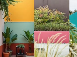 Φωτογραφία για Χρώμα σε εξωτερικούς τοίχους: εύκολες παρεμβάσεις για αυλές και μπαλκόνια