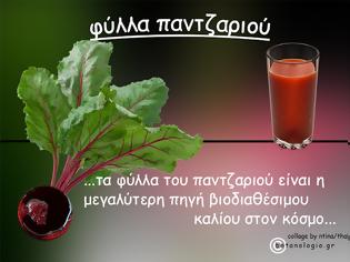 Φωτογραφία για Όταν μου ζήτησαν να πω δυό λόγια ακόμα για τα παντζάρια, θυμήθηκα τα φύλλα τους και το κάλιο και είπα…