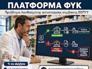 Φωτογραφία για Πλατφόρμα ΦΥΚ: Προβλήματα σε φαρμακοποιούς με δύο ή περισσότερα φαρμακεία στο ίδιο ΑΦΜ
