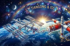 Δείτε τον Διεθνή Διαστημικό Σταθμό ISS και τον Tiangong στον ουρανό