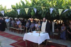 Πλήθος πιστών παρακολούθησε τον Μέγα Πανηγυρικό Εσπερινό  στο Παρεκκλήσι του Αγίου Νικοδήμου του Αγιορείτου στο Κουβαρά Φυτειών