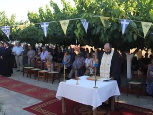 Φωτογραφία για Πλήθος πιστών παρακολούθησε τον Μέγα Πανηγυρικό Εσπερινό  στο Παρεκκλήσι του Αγίου Νικοδήμου του Αγιορείτου στο Κουβαρά Φυτειών