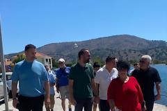 Ο Ν. Φαρμάκης και ο Θανάσης Μαυρομματης σημερα στο Αστακό.  Επισκέφθηκαν  έργα που εκτελούνται στην περιοχή και συναντήθηκαν με φορείς και πολίτες (φωτο-βιντεο)