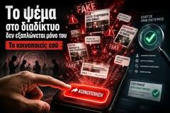 TA FAKE NEWS ΣΤΟ ΔΙΑΔΙΚΤΥΟ ΚΟΙΝΟΠΟΙΟΥΝΤΑΙ ΑΠΟ ΧΡΗΣΤΕΣ-ΕΜΠΙΣΤΑ ΜΟΝΟ ΑΞΙΟΠΙΣΤΑ SITE