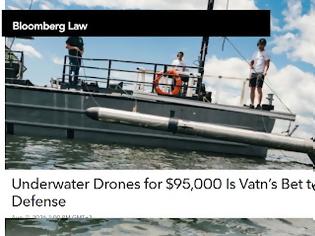 Φωτογραφία για Bloomberg: Τα φθηνά υποβρύχια drone αλλάζουν τον πόλεμο στη θάλασσα