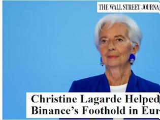 Φωτογραφία για WSJ: Η Λαγκάρντ έβαλε «φρένο» στην Binance στην Ελλάδα  - Το ψηφιακό ευρώ πίσω απ'την παρέμβαση;