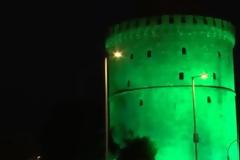 Στα πράσινα ο Λευκός Πύργος για την Παγκόσμια Ημέρα Φαρμακοποιού