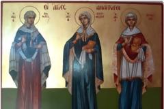 Άγιες Ανάργυροι, Ζηναΐδα,  Φιλονίλλα και  Ερμιόνη,                             Γιατροί της Εκκλησίας μας