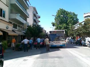 Φωτογραφία για Το χάος στο κέντρο των Τρικάλων