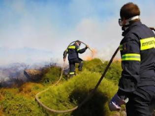 Φωτογραφία για Κρήτη: Νέα πυρκαγιά στο Σκινιά