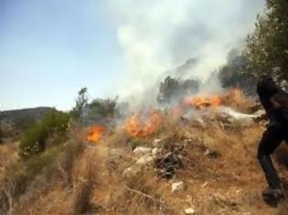 Φωτογραφία για Φωτιά στα σύνορα Παπάγου - Υμητού