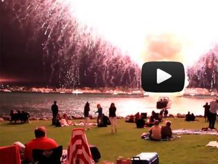 Φωτογραφία για VIDEO: Πυροτεχνήματα όπως λέμε… ατομική βόμβα
