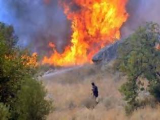 Φωτογραφία για Υπό έλεγχο η φωτιά στα Χανιά - Μια ρίψη κι αποχώρησε ... λόγω βλάβης το ελικόπτερο