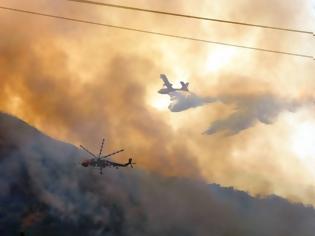 Φωτογραφία για Μαίνονται τα μέτωπα στην Πάτρα – Υπό έλεγχο η φωτιά στα Χανιά, αλλά μεγάλες καταστροφές σε σπίτια και κτήματα