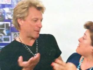 Φωτογραφία για Στην Κεφαλλονιά με την Τασία ο Jon Bon Jovi