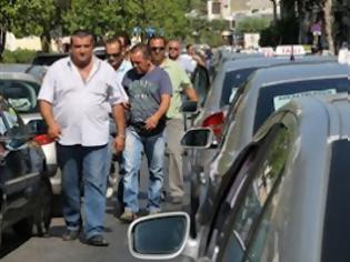 Φωτογραφία για Έφαγαν πόρτα οι αυτοκινητιστές του Ηρακλείου στη Χερσόνησο!