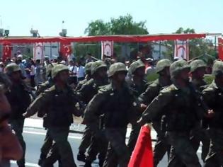 Φωτογραφία για Στρατιωτική παρέλαση στην κατεχόμενη Λευκωσία  «Εορτασμοί» στα κατεχόμενα για την επέτειο της τουρκικής εισβολής