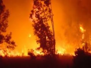 Φωτογραφία για Συνεχίζεται η μάχη με τις φλόγες στο Βαρικό Φλώρινας