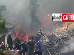 Φωτογραφία για Ασύλληπτη τραγωδία στη Χίο - 12 νεκροί [ΦΩΤΟ - ΒΙΝΤΕΟ]