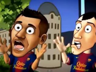 Φωτογραφία για ΜΕΣΩ... BARCA TOONS Η ΠΡΟΑΝΑΓΓΕΛΙΑ ΤΩΝ ΦΙΛΙΚΩΝ ΤΗΣ ΜΠΑΡΤΣΕΛΟΝΑ! *ΒΙΝΤΕΟ*