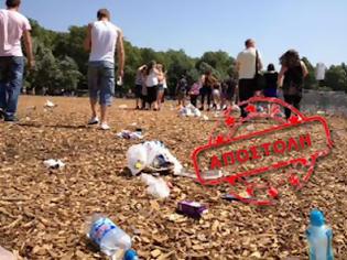 Φωτογραφία για Οι Λονδρέζοι υποδέχονται τους Ολυμπιακούς μέσα στα σκουπίδια