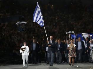 Φωτογραφία για ΔΕΙΤΕ: Η Ελληνική αποστολή στο Ολυμπιακό στάδιο του Λονδίνου