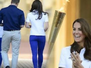 Φωτογραφία για Kate Middleton: υποδέχτηκε την Ολυμπιακή φλόγα με Zara