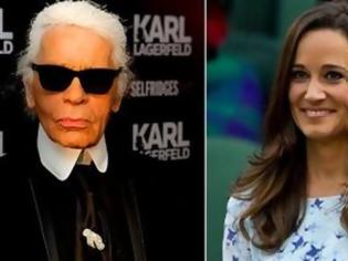 Φωτογραφία για VIDEO: K.LAGERFELD: Είναι καλύτερα η Pippa να δείχνει μόνο το πίσω μέρος της