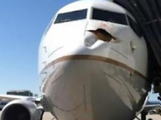 Φωτογραφία για Δείτε τι ζημιά μπορεί να προκαλέσει σε ένα αεροπλάνο ένα πουλί [pics]