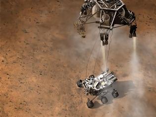 Φωτογραφία για Προσεδαφίστηκε το Curiosity στον Άρη