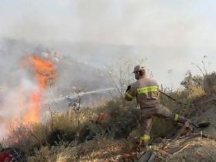 Φωτογραφία για Σε εξέλιξη πυρκαγιά στα Χανιά