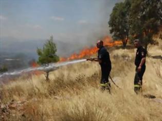 Φωτογραφία για Αναζωπυρώθηκε η φωτιά στην Ιεράπετρα