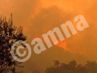 Φωτογραφία για ΜΕΓΑΛΗ ΠΥΡΚΑΓΙΑ ΑΠΕΙΛΕΙ ΧΩΡΙΑ ΣΤΗΝ ΑΡΚΑΔΙΑ