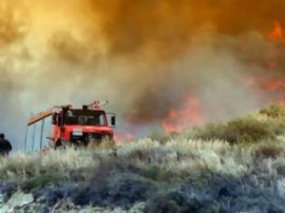 Φωτογραφία για ΣΥΜΒΑΙΝΕΙ ΤΩΡΑ: Πυρκαγιά στο Σωρό, στις Αλυκές Βόλου