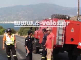 Φωτογραφία για Υπό έλεγχο η πυρκαγιά στο Σωρό, στις Αλυκές Βόλου [Photo]