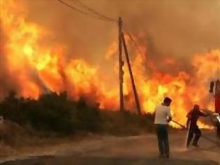 Φωτογραφία για Δύο φωτιές σε μια ώρα στα Χανιά