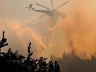 Φωτογραφία για Εναέρια και επίγεια μέσα διέθεσε το ΥΠΕΘΑ για την αντιμετώπιση της πυρκαγιάς στο Άγιο Όρος