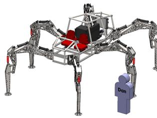 Φωτογραφία για Stompy: Η χρηματοδότηση της κατασκευής ενός τεράστιου ρομπότ