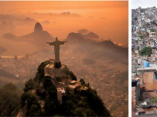 Φωτογραφία για Βραζιλία: Οι δύο αντίθετες όψεις της επόμενης Ολυμπιακής πρωτεύουσας