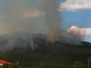 Φωτογραφία για Kοντά στα σπίτια η φωτιά στην Παραβόλα Αγρινίου